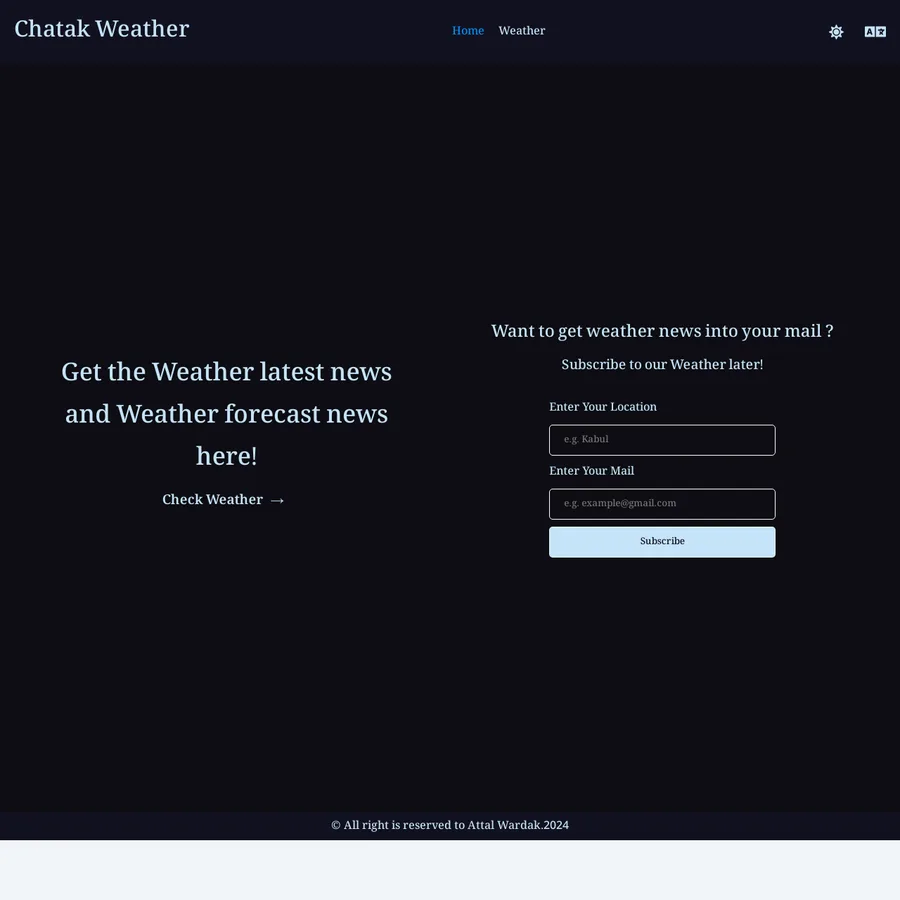 Chatak Weather